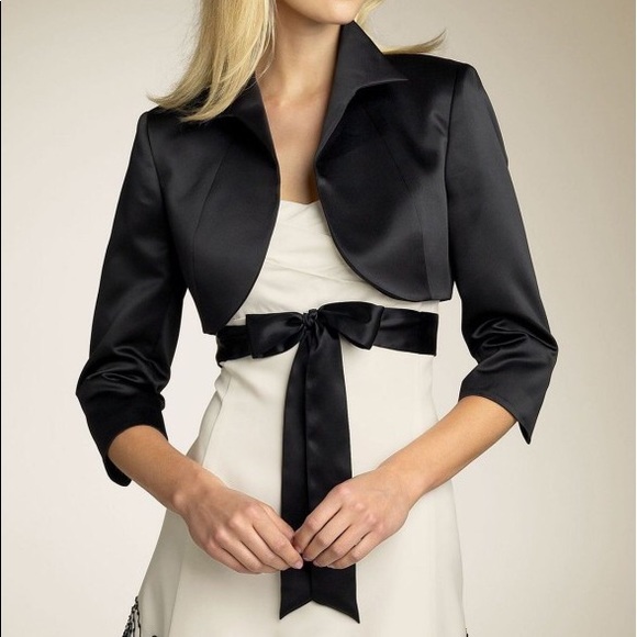 Tahari Asl Long Sleeve Bolero Shrug 